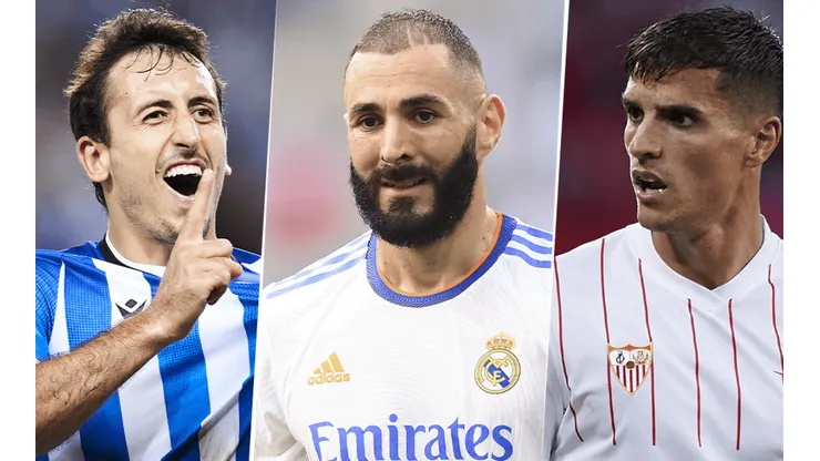 Tabla de posiciones de La Liga de España.