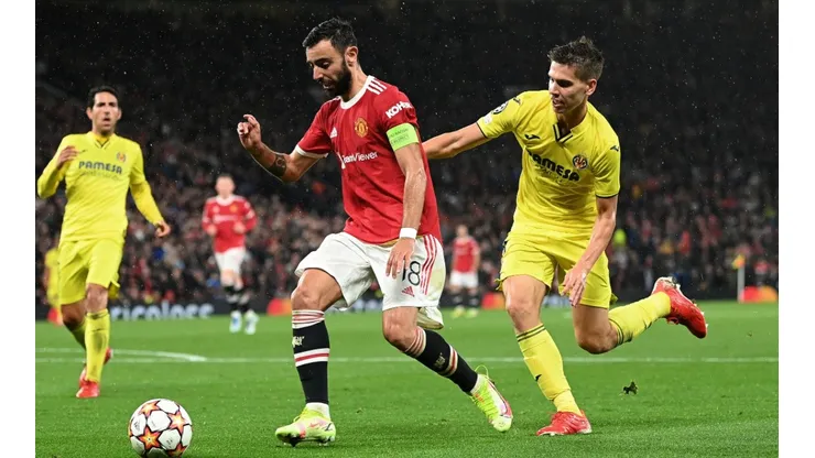Imágenes del último Manchester United vs. Villarreal.