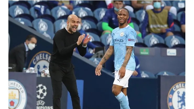Sterling le hace saber a Guardiola que quiere ir a Barcelona.