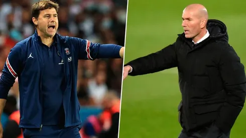 Mauricio Pochettino y Zinedine Zidane, dos de los candidatos.