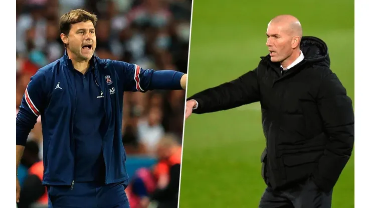 Mauricio Pochettino y Zinedine Zidane, dos de los candidatos.