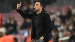 Xavi en dirección de Barcelona.