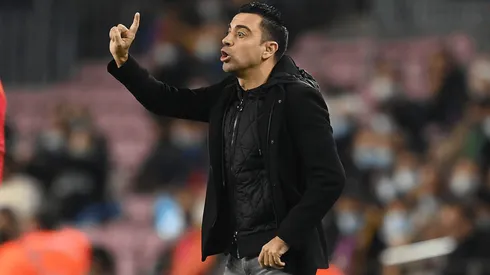 Xavi en dirección de Barcelona.