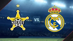 Sheriff vs. Real Madrid por la Champions League.