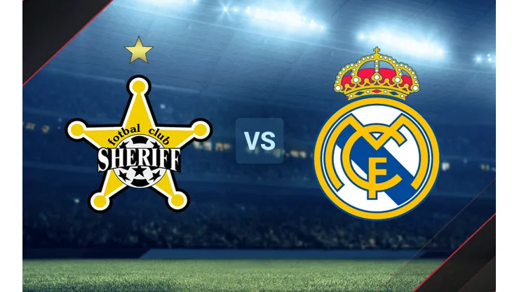 Sheriff vs. Real Madrid por la Champions League.