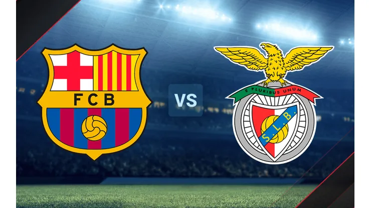 Barcelona vs. Benfica por la Champions League.