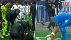 Cobarde agresión en la Ligue 1.