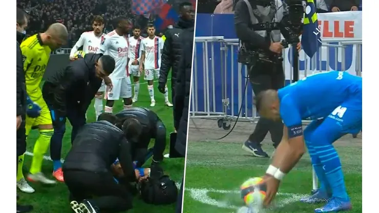 Cobarde agresión en la Ligue 1.