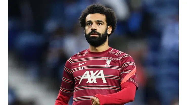 Mohamed Salah en un encuentro con Liverpool.