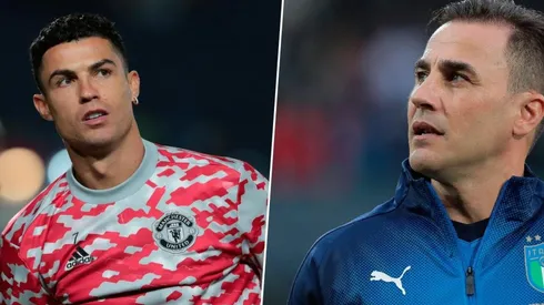 Cristiano Ronaldo y Fabio Cannavaro.