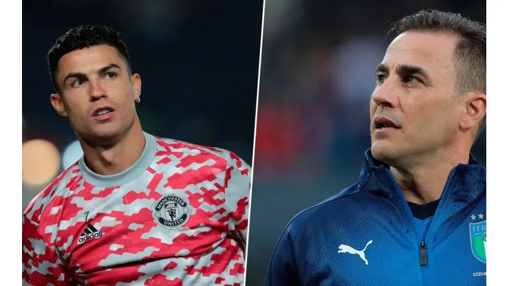 Cristiano Ronaldo y Fabio Cannavaro.