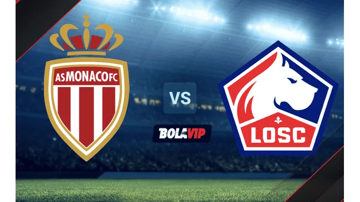 Mónaco vs. Lille por la Ligue 1.