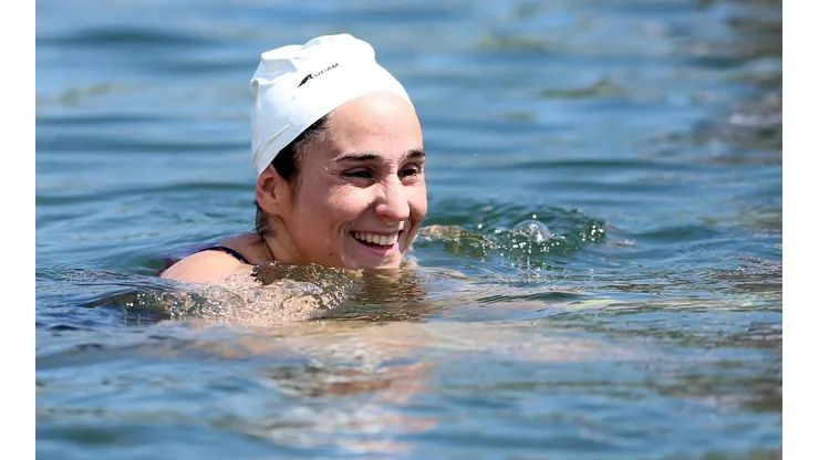 Pilar Geijo, nadadora argentina.