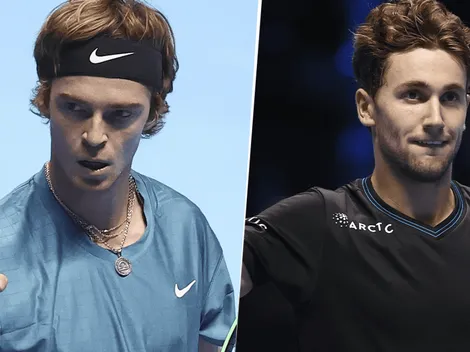 Andrey Rublev vs. Casper Ruud por las ATP Finals de Turín: fecha, hora y canal de TV para ver el partido EN VIVO y EN DIRECTO