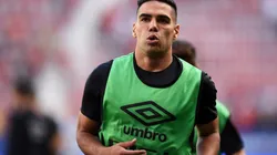 Radamel Falcao en un encuentro con Rayo Vallecano.