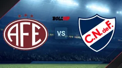 Ferroviária vs. Nacional por la Copa Libertadores Femenina.