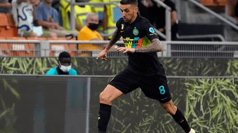 Vecino en acción con Inter