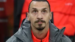 Zlatan Ibrahimovic en un encuentro con AC Milan.