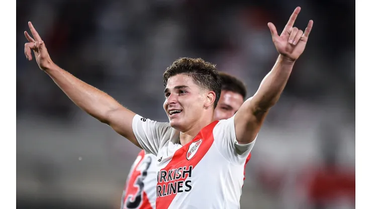 Julian Álvarez, delantero de River Plate.