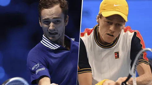 Daniil Medvedev vs. Jannik Sinner por el ATP Finals.