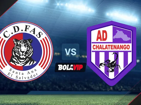FAS vs. Chalatenango por la Liga Mayor de El Salvador: hora, canal de TV y minuto a minuto EN VIVO