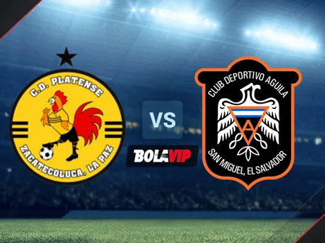 Club Deportivo Platense vs. Águila por la Liga Mayor de El Salvador: hora, canal de TV y minuto a minuto EN VIVO