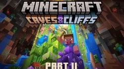 Minecraft le pone fecha al lanzamiento de Caves & Cliffs Part II