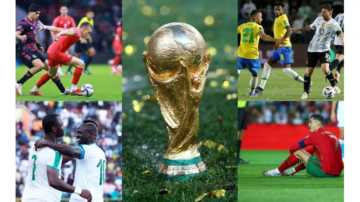 Algunas de las figuras que buscarán quedarse con la Copa del Mundo.