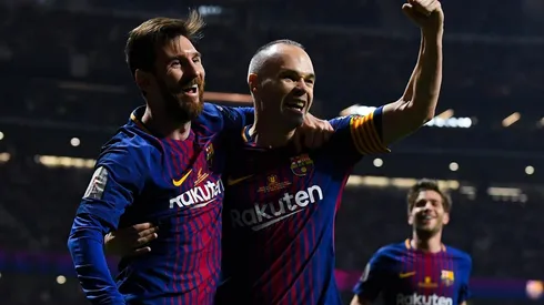 Lionel Messi y Andrés Iniesta