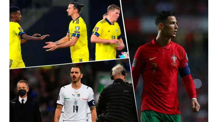 Portugal, Suecia e Italia, entre los países que jugarán los Playoffs de repechaje.