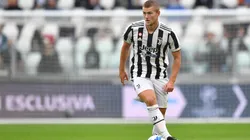 Matthijs de Ligt en un encuentro con Juventus.