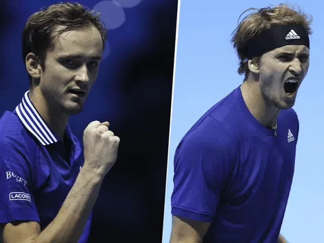 Daniil Medvedev vs. Alex Zverev por las ATP Finals de Turín: hora y canal de TV para ver el partido EN VIVO