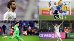 Algunas de las selecciones que tendrán acción rumbo a Qatar 2022.