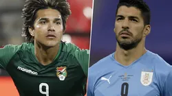 Bolivia vs. Uruguay por las Eliminatorias Conmebol. (Fotos: Getty Images).