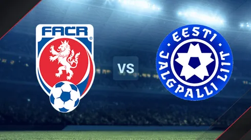 República Checa y Estonia se enfrentan por las Eliminatorias UEFA.