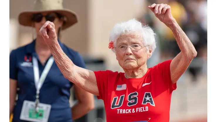 Un récord mundial a los 105 años