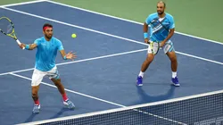Juan Sebastián Cabal y Robert Farah se enfrentarán con Pierre-Hughes Herbert y Nicolas Mahut por el dobles del ATP Finals. (Foto: Getty Images).