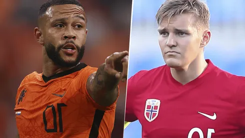 Países Bajos vs. Noruega por las Eliminatorias UEFA. (Fotos: Getty Images).