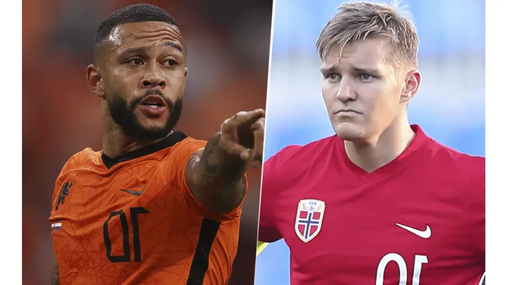Países Bajos vs. Noruega por las Eliminatorias UEFA. (Fotos: Getty Images).