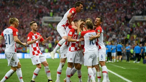 Jugadores de Croacia en Rusia 2018.
