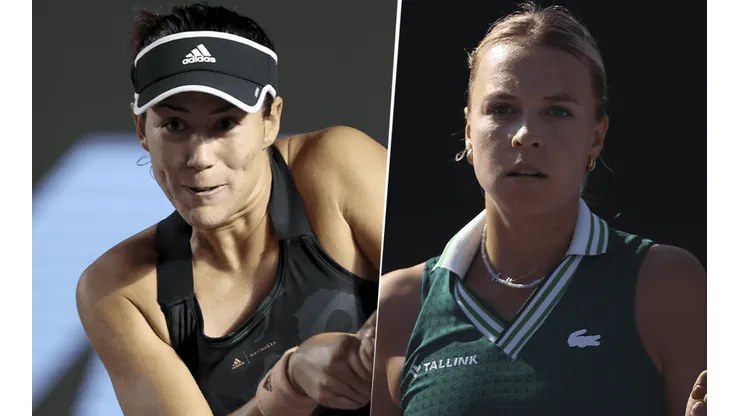 Garbiñe Muguruza vs. Annet Kontaveit por el WTA Finals. (Fotos: Getty Images).