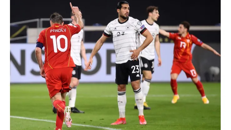 Imágenes de Alemania vs. Macedonia del Norte.