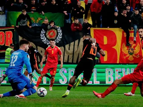 Países Bajos aplazó su clasificación a Qatar 2022: al final, Montenegro le empató
