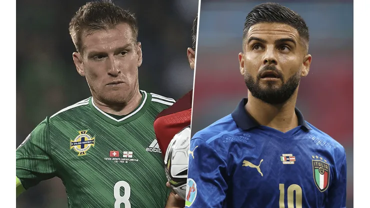 Irlanda del Norte vs. Italia por las Eliminatorias UEFA. (Fotos: Getty Images).