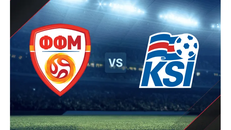 Macedonia e Islandia se enfrentan por las Eliminatorias UEFA.