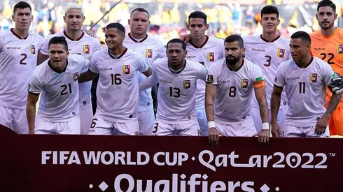 Selección Venezuela en formación.