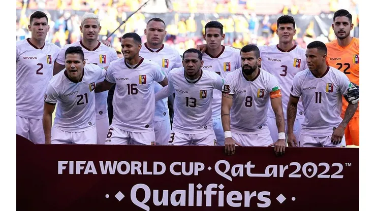 Selección Venezuela en formación.