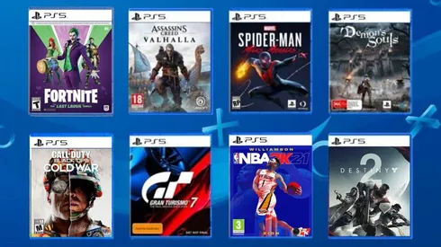 Top Ten: los 10 juegos más jugados en PS5 durante su primer año