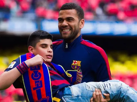 ¿Cuándo jugó Dani Alves su último partido con Barcelona?
