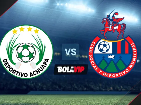 Achauapa vs. Municipal por la Liga Nacional de Guatemala: horario, TV y streaming para VER EN VIVO